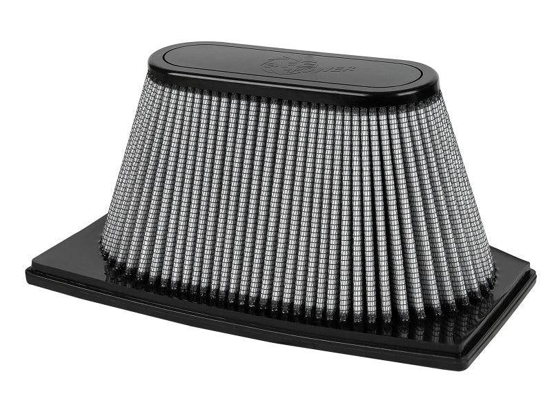 aFe Magnum FLOW PRO DRY S inverted air filter designed for 2018-2019 Jeep Wrangler JL I4-2.0L, enhancing engine performance.