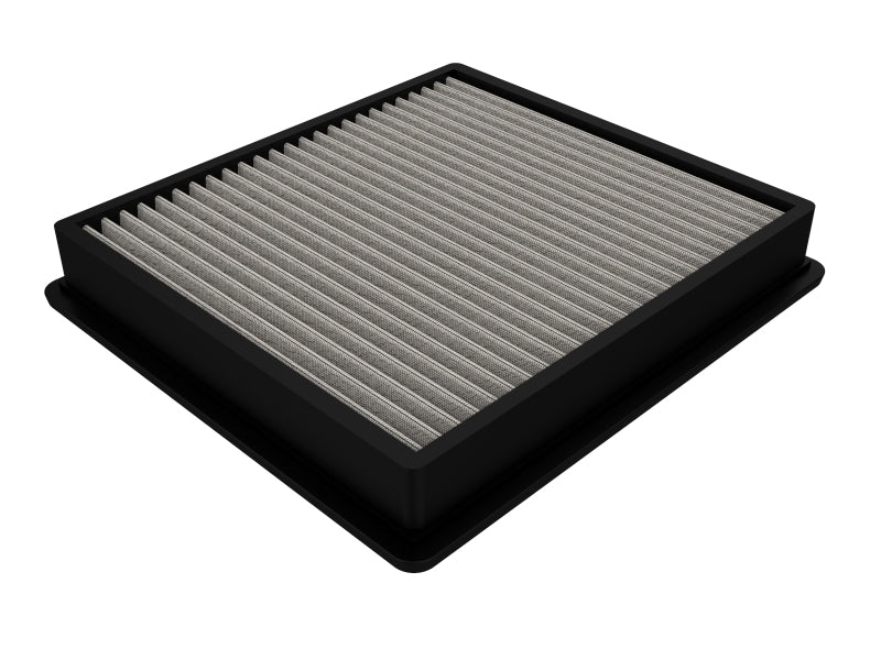 aFe MagnumFLOW Pro DRY S OE replacement filter for 2020 Ford Trucks with V8 6.7L and 7.3L engines, designed for optimal airflow.