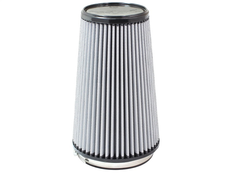 aFe MagnumFLOW Air Filter with a conical design, measuring 6 inches in diameter and 12 inches in height, for enhanced airflow.