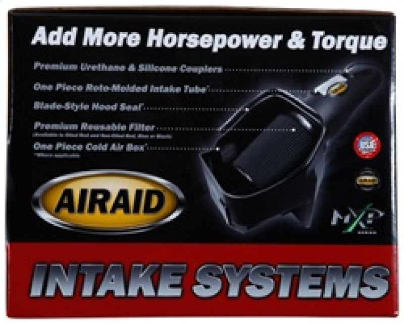 Airaid intake system for 05-11 Dodge Dakota and 06-09 Mitsu Raider, designed to enhance horsepower and torque.