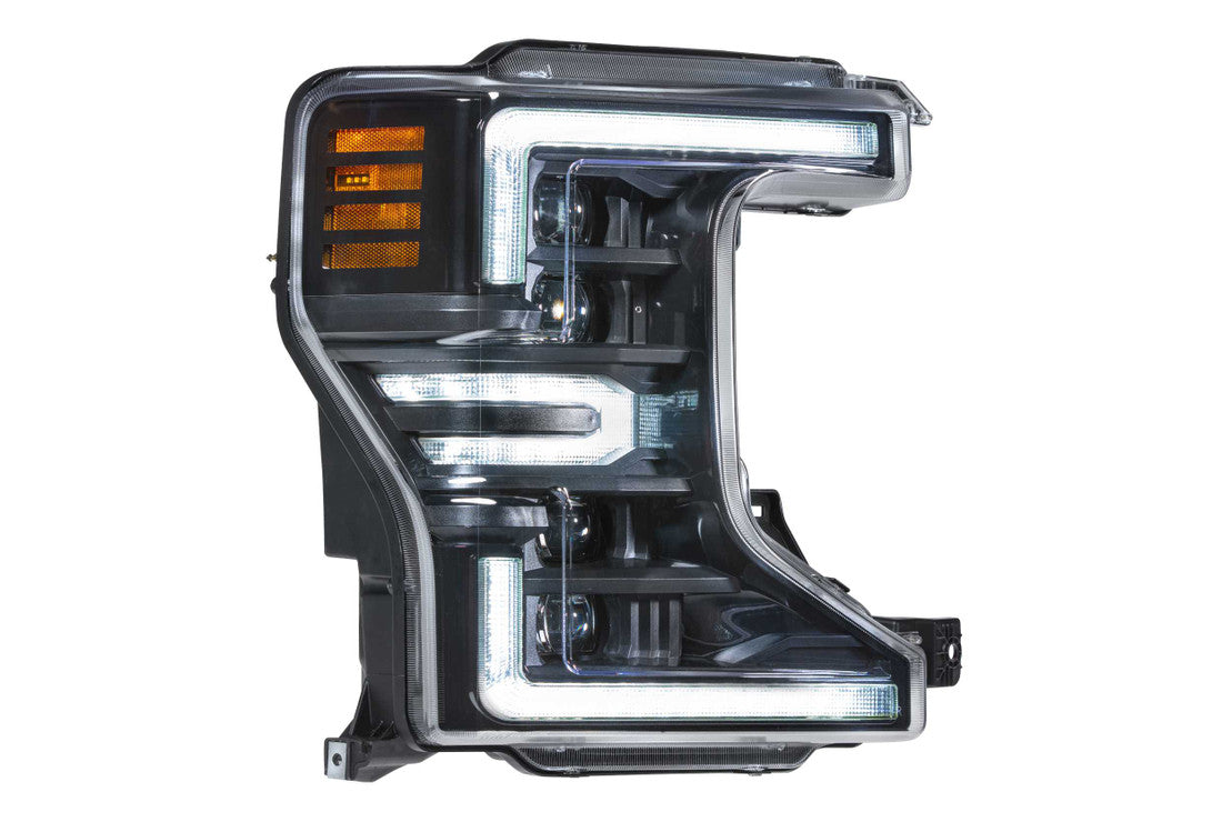 Morimoto XB LED Headlights: Ford Super Duty (20+) (Pair / ASM White DRL)