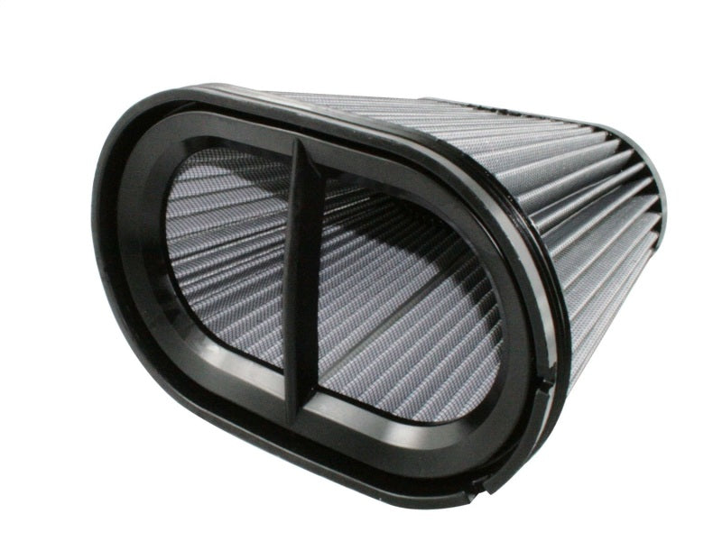 aFe MagnumFLOW air filter designed for 2003-2007 Ford diesel trucks with V8 6.0L engine, enhancing airflow and performance.