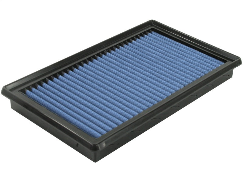 aFe MagnumFLOW air filter for 1999-2003 Ford Trucks with V8-5.4L engine, featuring a blue filter media for enhanced airflow.