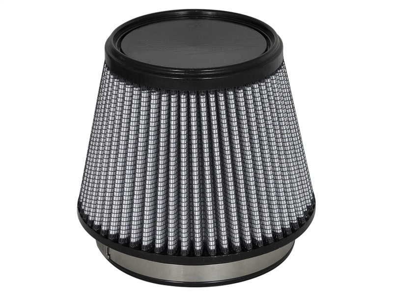 aFe MagnumFLOW Air Filter featuring a conical design with a metal base, designed for enhanced airflow and filtration.