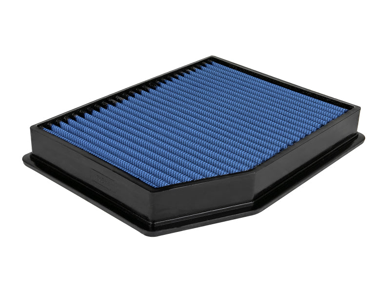 aFe MagnumFLOW Pro 5R OE replacement air filter for 2019 GM Silverado/Sierra 1500 V6 and V8 engines. High-performance design.