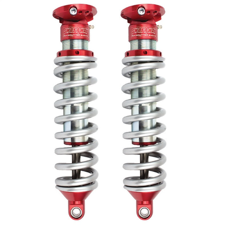 aFe Sway-A-Way 2.5in Front Coil Over Kit for 1996-2004 Toyota Tacoma, featuring adjustable shocks and durable construction.