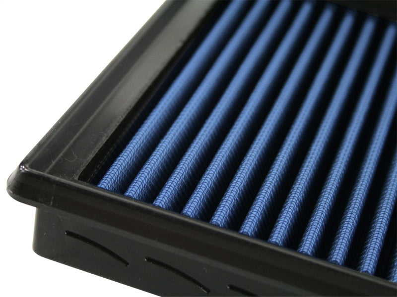 aFe MagnumFLOW Air Filter for Dodge Durango 2004-2009 featuring a blue filter media designed for improved airflow and performance.