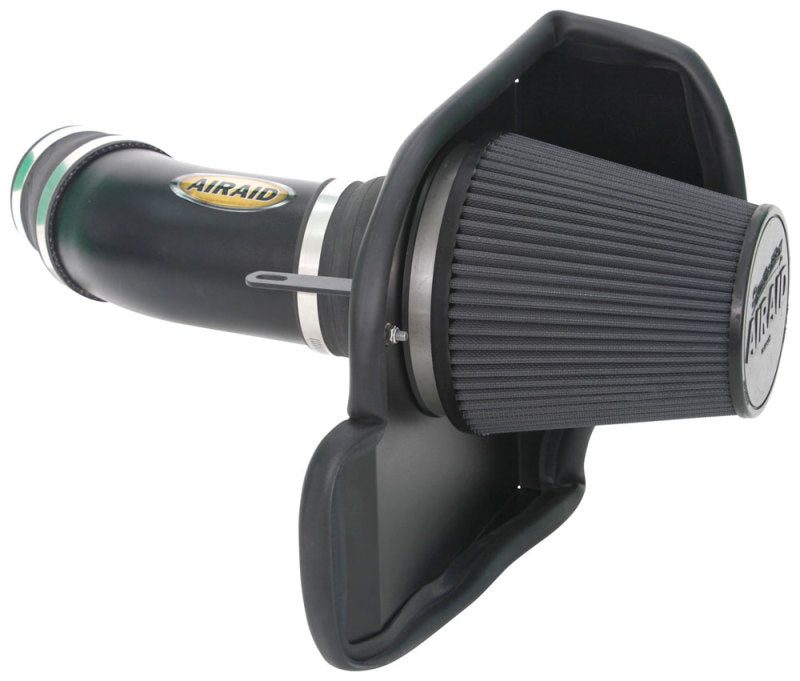 Airaid cold air intake kit for 2011-2018 Dodge Challenger V8 6.4L, featuring a high-flow filter and sleek design.