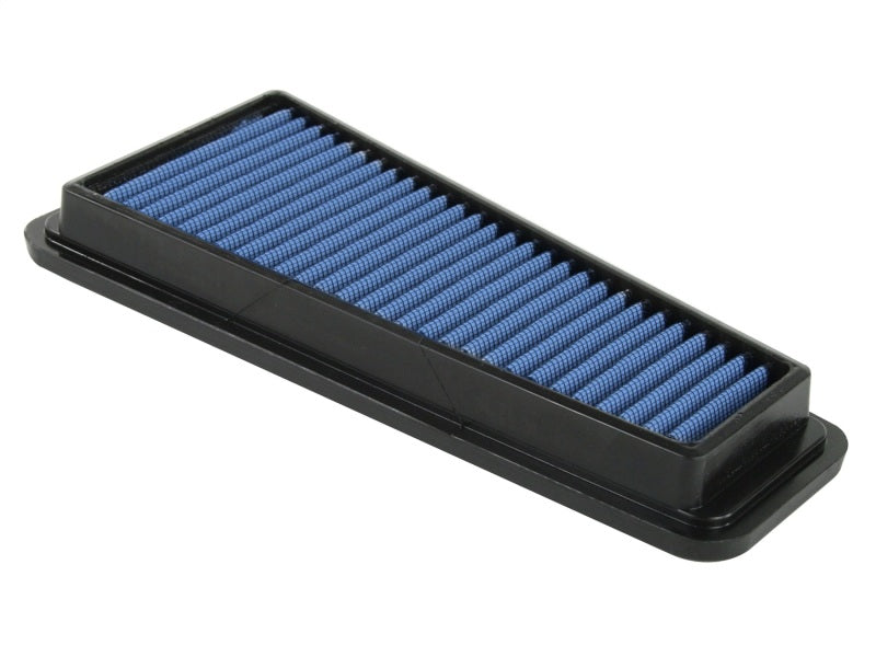 aFe MagnumFLOW Air Filter for Toyota Tacoma 05-12 V6-4.0L, featuring a blue filter media for improved airflow and performance.