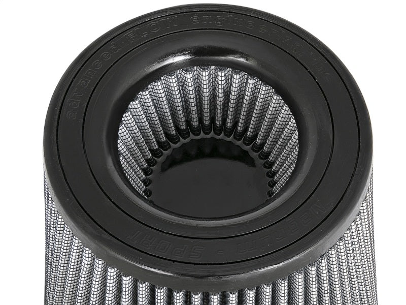 aFe Track Series intake replacement air filter featuring PDS media, designed for optimal airflow and filtration efficiency.