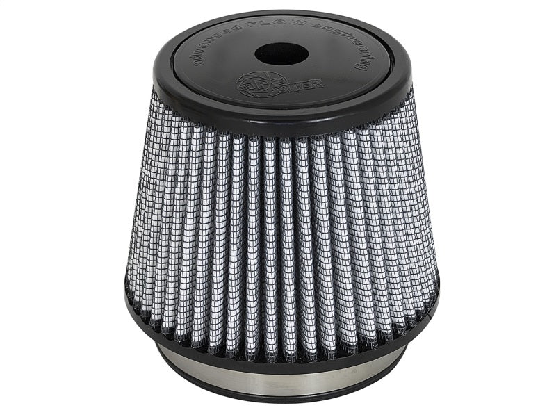 aFe MagnumFLOW Air Filter featuring a conical design with a single hole, optimized for enhanced airflow and performance.