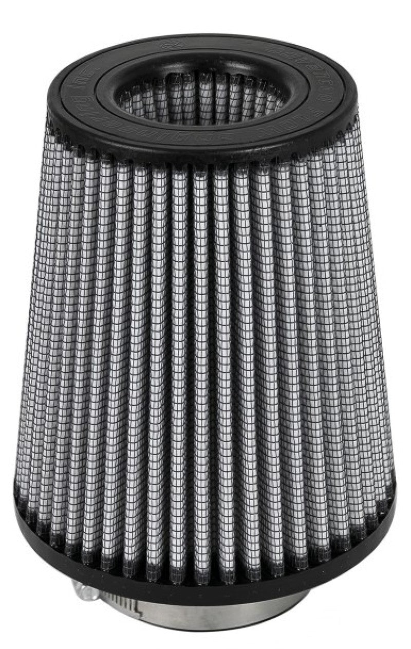 aFe MagnumFLOW Pro DRY S Universal Air Filter with a 3-inch front, 6-inch back, and 7-inch height for enhanced airflow and performance.