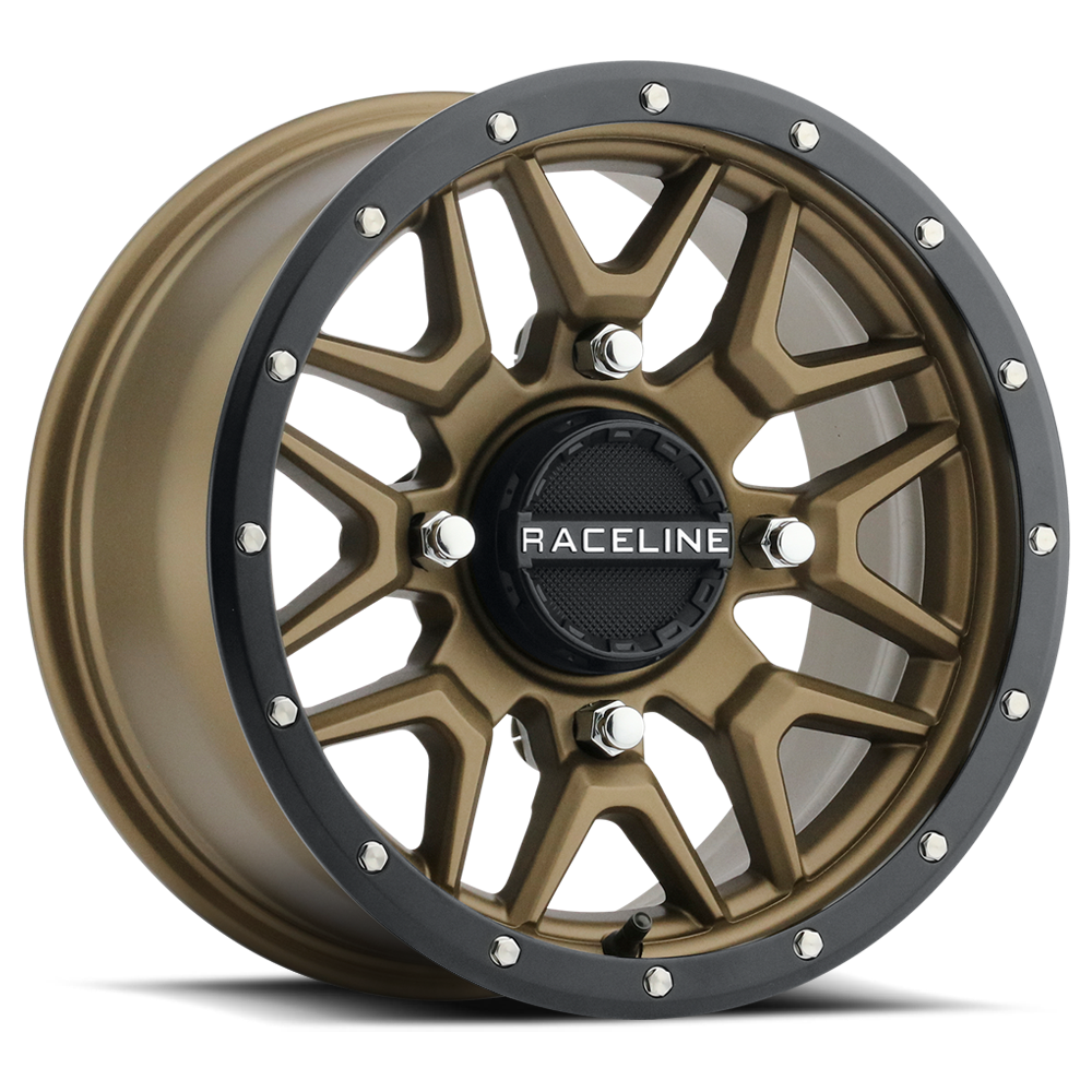 A94BZ Krank simulated beadlock wheel featuring a bronze finish and black accents, designed for offroad vehicles.