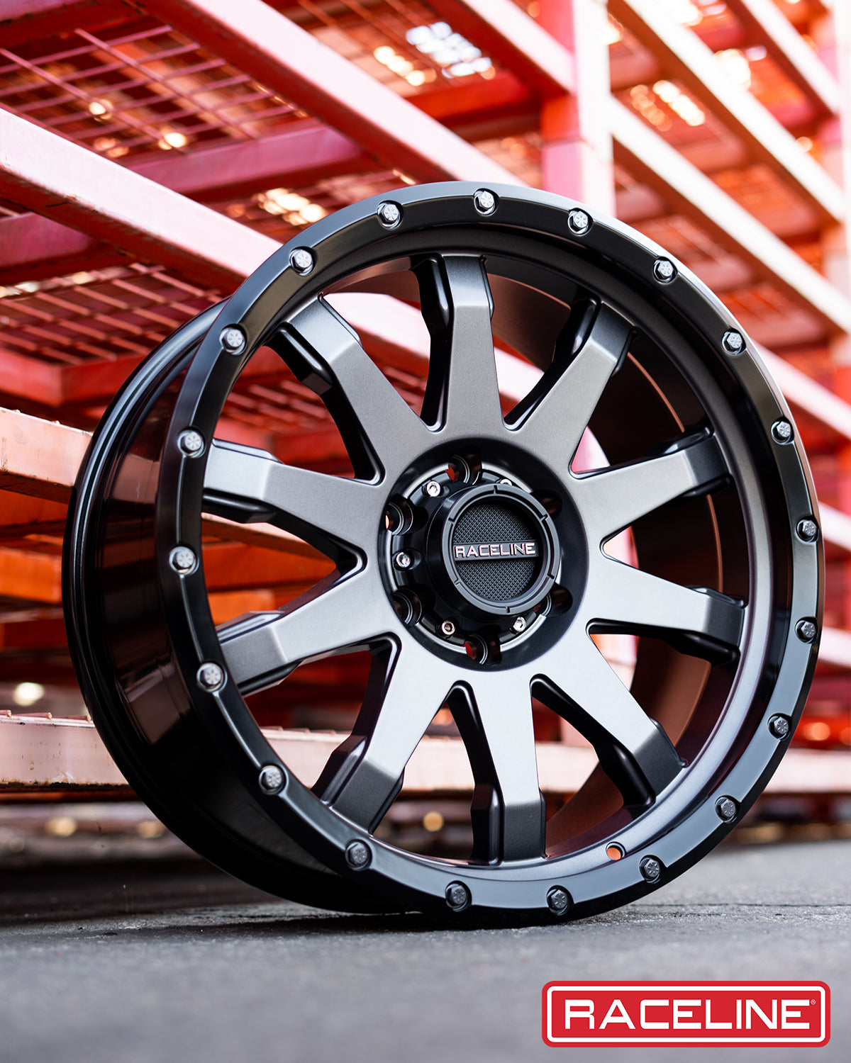 High-performance 934G Clutch wheel showcasing a sleek design with a matte finish and polished accents, ideal for offroad vehicles.