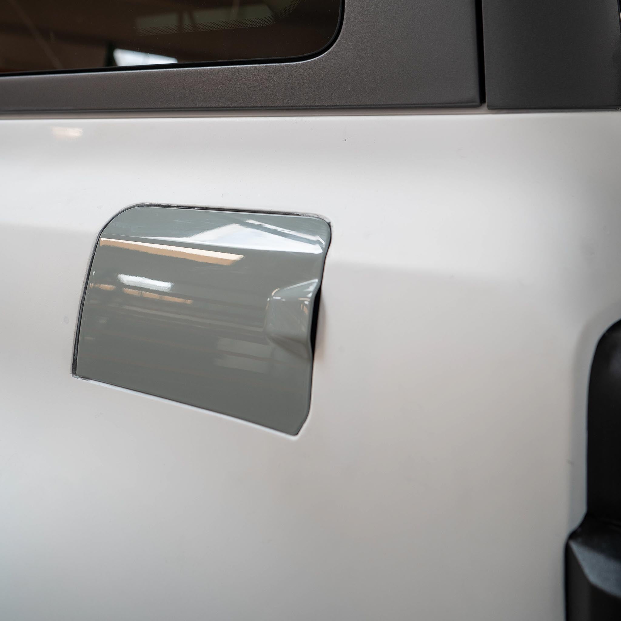 2022-2024 Ford Bronco Raptor rear quarter kit showcasing a sleek design and precise fit for enhanced offroad performance.
