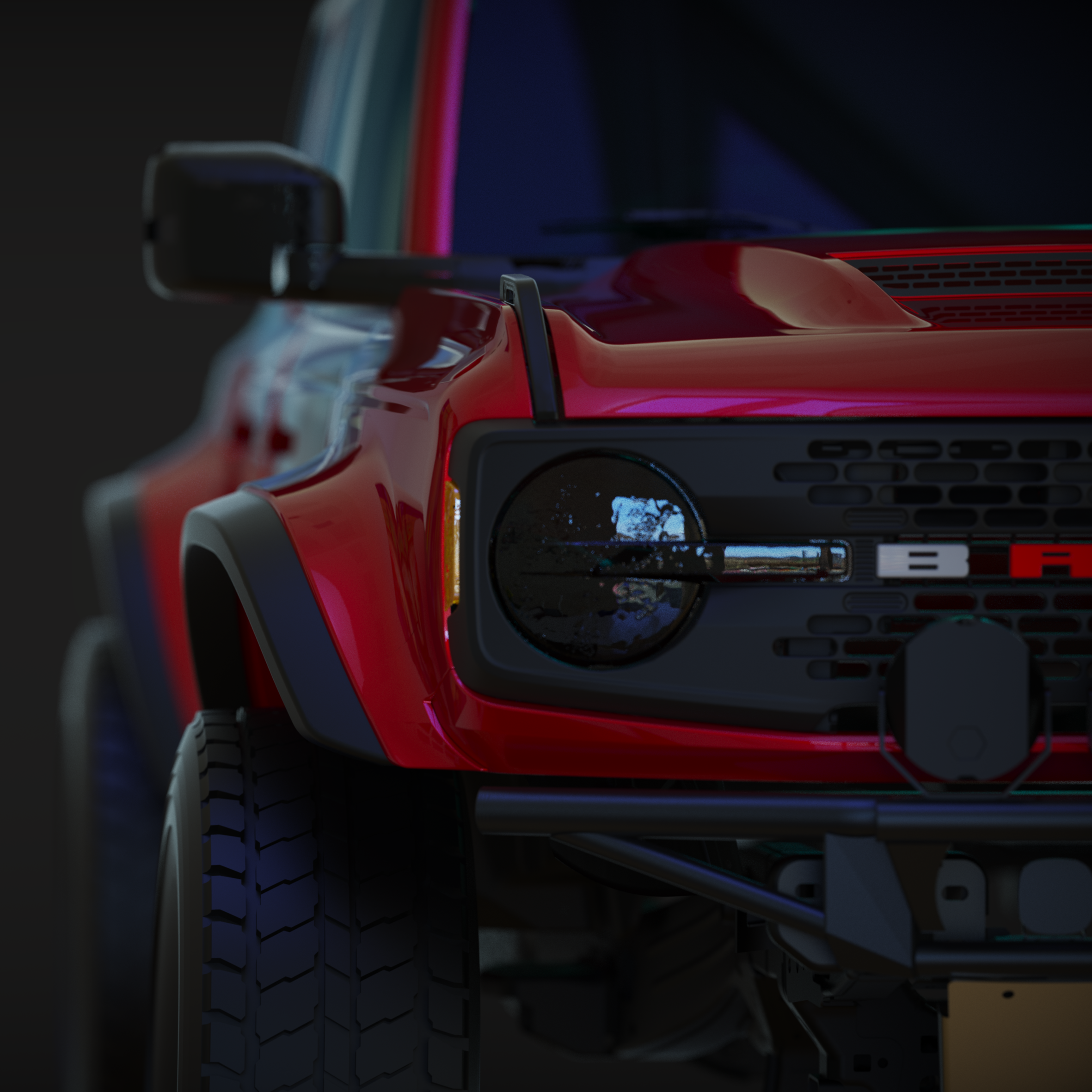 2021-2024 Ford Bronco 4-Door Rear Quarter Kit
