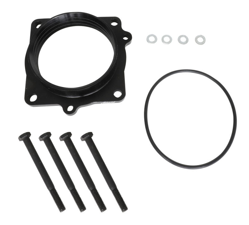 Airaid PowerAid throttle body spacer for 03-08 Dodge Ram, 04-08 Durango, and 07-08 Chrysler Aspen with 5.7 Hemi engine.