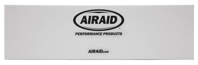 Airaid intake system box for 1997-2006 Jeep Wrangler TJ 4.0L, featuring dry red media and performance branding.