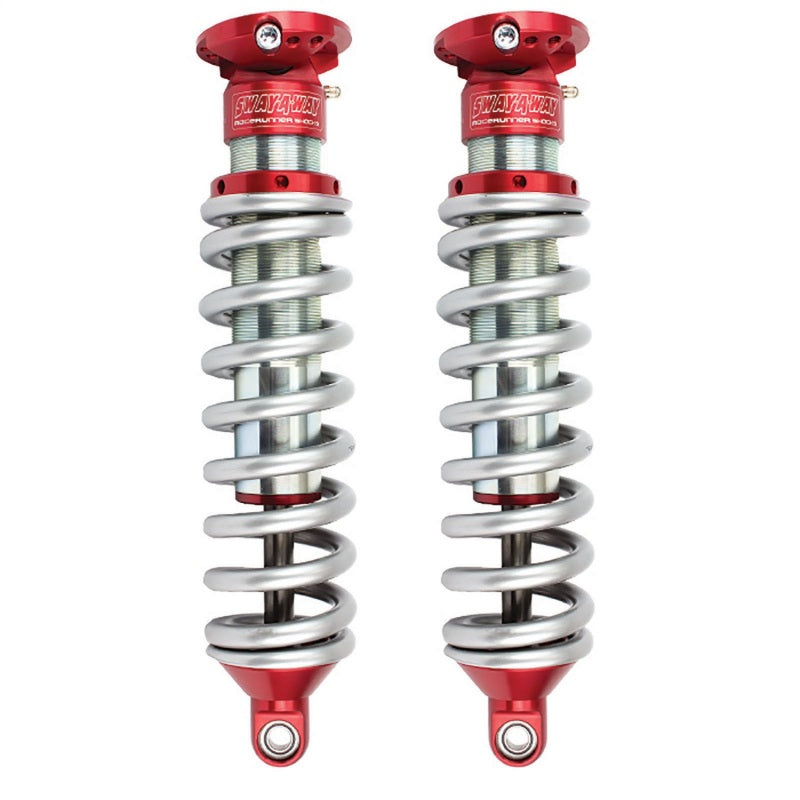 aFe Sway-A-Way 2.0-inch front coil over kit for 1996-2002 Toyota 4Runner, featuring adjustable shocks and durable construction.