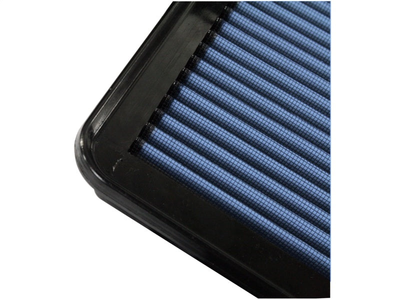aFe MagnumFLOW Air Filter for Lexus IS250/350, designed for improved airflow and engine performance, featuring a blue filter media.