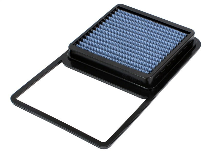 aFe Magnum FLOW OER Pro 5R Air Filter for 2004-2009 Toyota Prius L4-1.5L, featuring a blue filter media and durable frame.