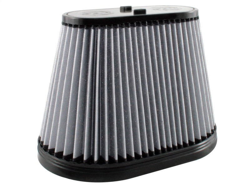 aFe MagnumFLOW air filter designed for 2003-2007 Ford diesel trucks with V8-6.0L engines, enhancing airflow and performance.