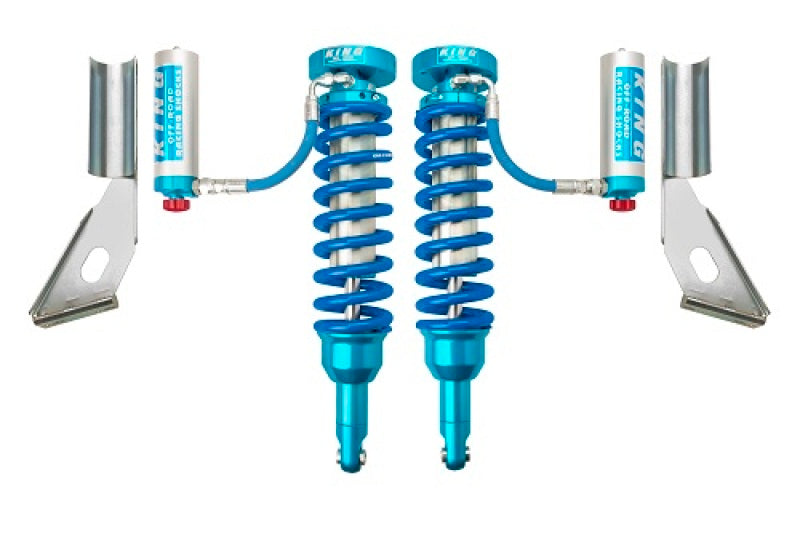 King Shocks 2010+ Toyota 4Runner Fr 2.5 Dia Remote Res Spring Rate Coilover w/Adj