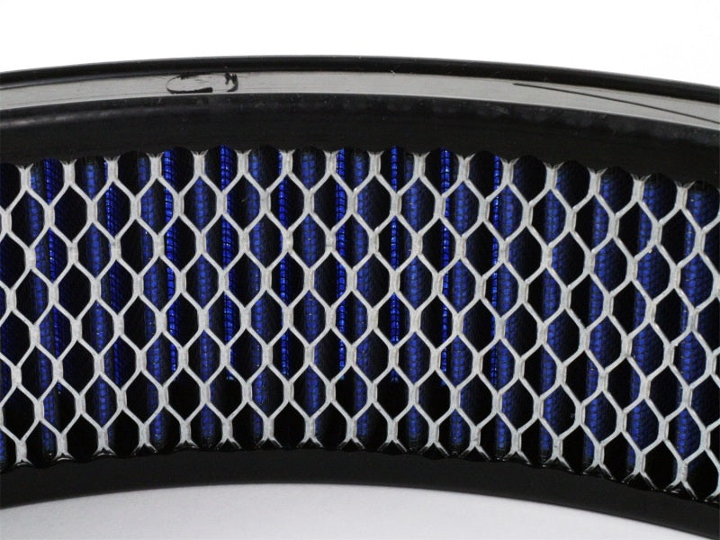 aFe MagnumFLOW Air Filter featuring a hexagonal mesh design, optimized for airflow and engine performance.