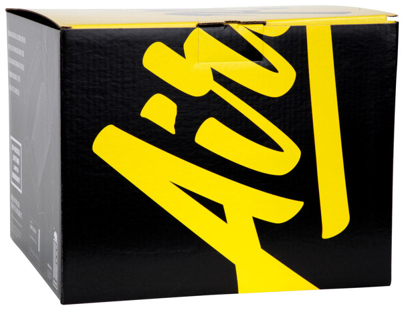 Airaid intake system box for 2005-2011 Dodge Dakota and 2006-2009 Mitsubishi Raider with red media filter.