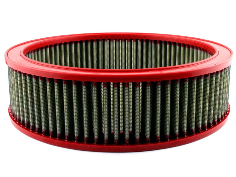 aFe MagnumFLOW Air Filter for GM cars and trucks from 1959 to 1969, featuring a durable design for improved airflow.