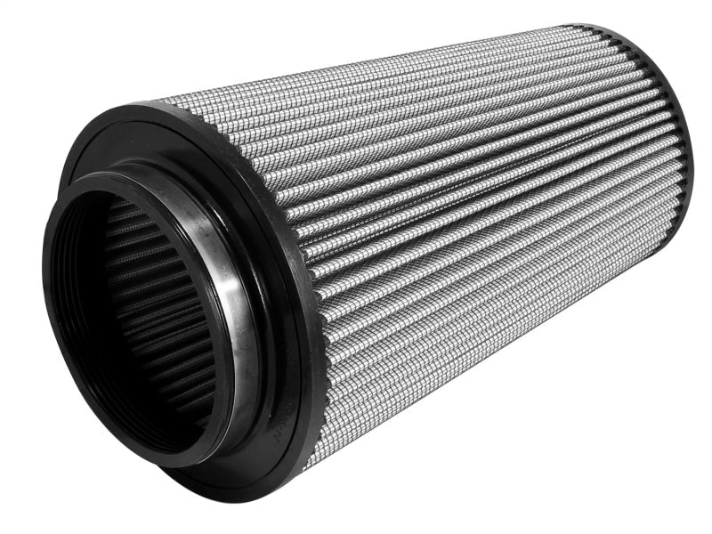 aFe MagnumFLOW Air Filter with dimensions 5 inches x 7.5 inches x 5.5 inches x 12 inches, designed for enhanced airflow and performance.