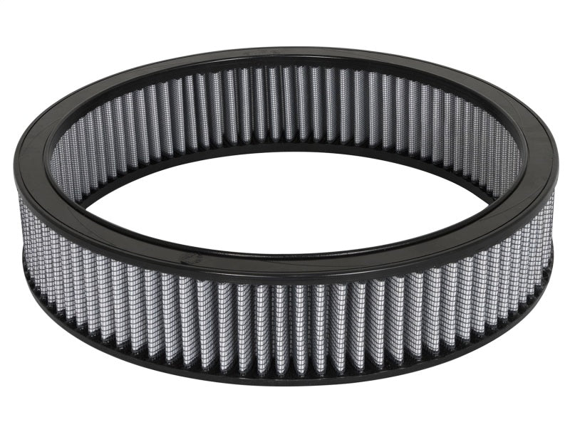 aFe MagnumFLOW Air Filter designed for Ford cars and trucks from 1965 to 1987, enhancing airflow and engine performance.