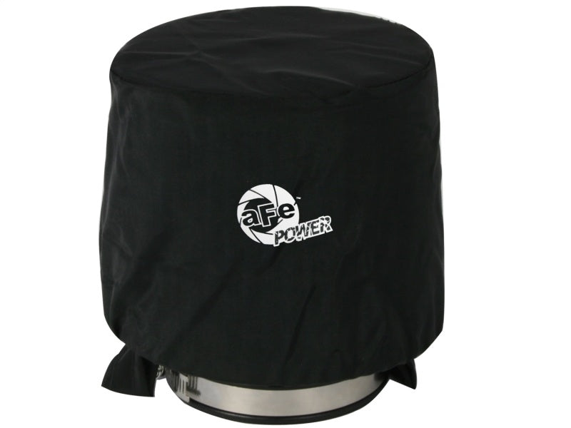 aFe MagnumSHIELD Pre-Filters in black, designed to protect air filters from dirt and debris for improved performance.