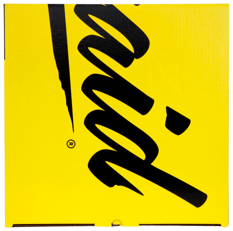 Airaid intake system box for 05-11 Dodge Dakota and 06-09 Mitsubishi Raider, featuring a bold yellow design.
