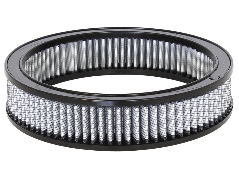 aFe MagnumFLOW Air Filter designed for Nissan cars from 74-79 and trucks from 86-92 with V6 engines, enhancing airflow and performance.