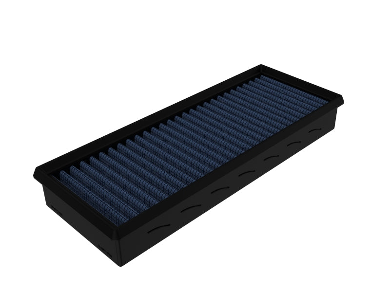aFe MagnumFLOW OE Replacement Air Filter for 2017-2021 Nissan Titan V8-5.6L featuring Pro 5R media for enhanced airflow.