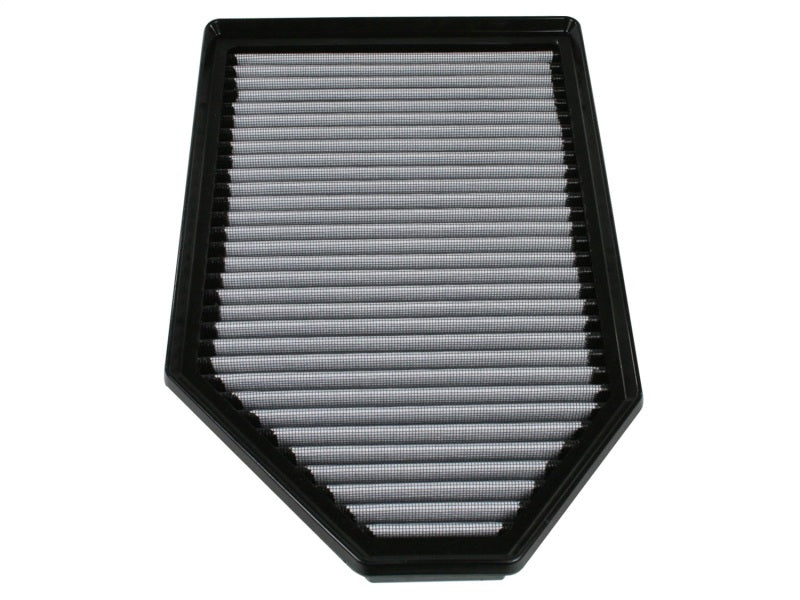 aFe MagnumFLOW OER Pro Dry S air filter for 2011-2013 Dodge Challenger and Charger V6/V8, designed for improved airflow and performance.