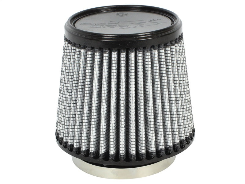 aFe MagnumFLOW Air Filter featuring a conical design with a metal base, designed for improved airflow and performance.