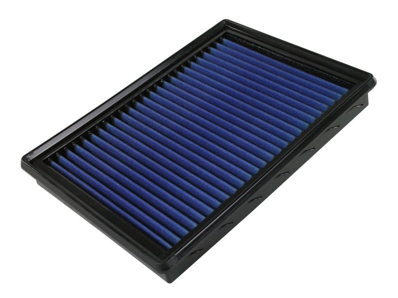 aFe MagnumFLOW Air Filter for Dodge Magnum 05-08 and Charger 06-10, featuring a blue filter media for enhanced airflow.