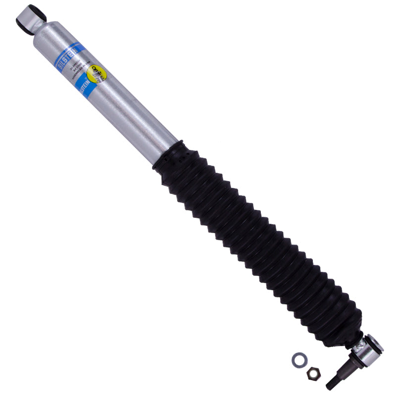 Bilstein 5100 Series steering damper for 2017-2020 Ford F-250 and F-350 Super Duty, featuring a 46mm monotube design.