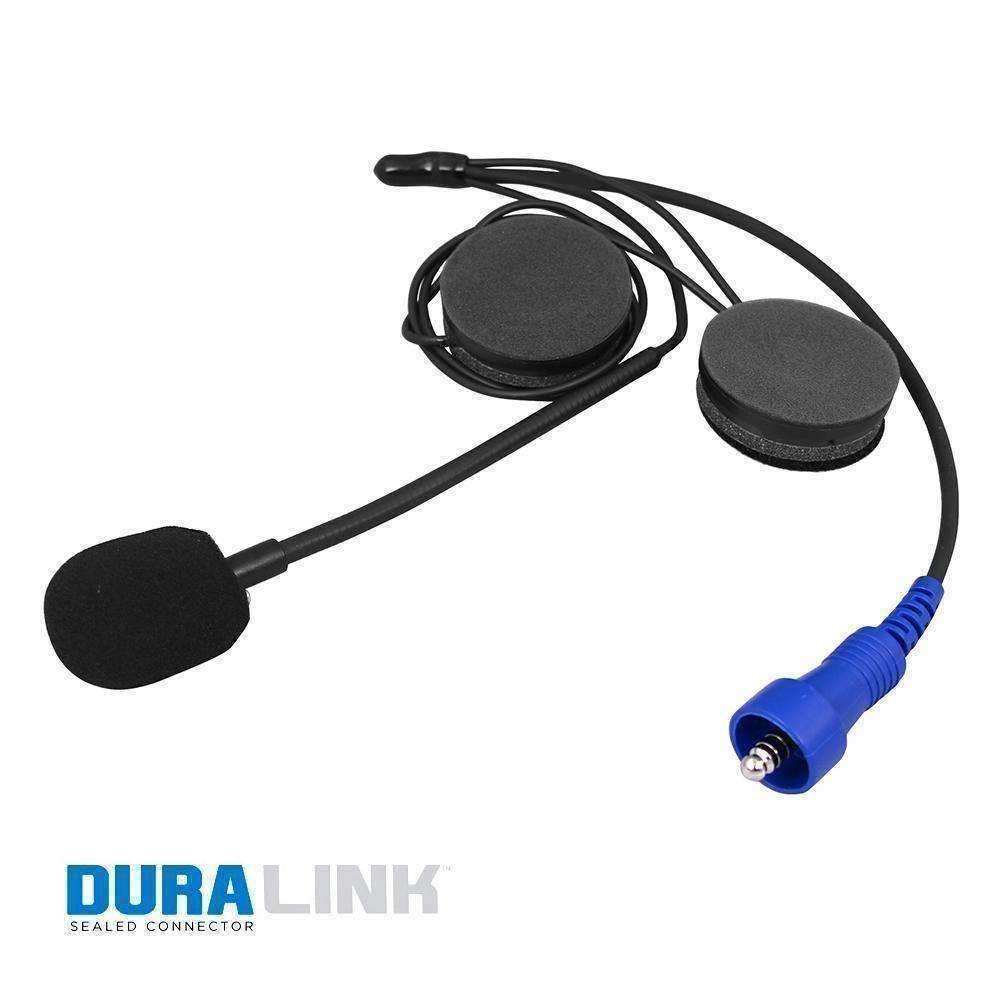 OFFROAD Wired Helmet Kit with Alpha Audio Speakers & Mic - BOGO with FREE Quick Mount