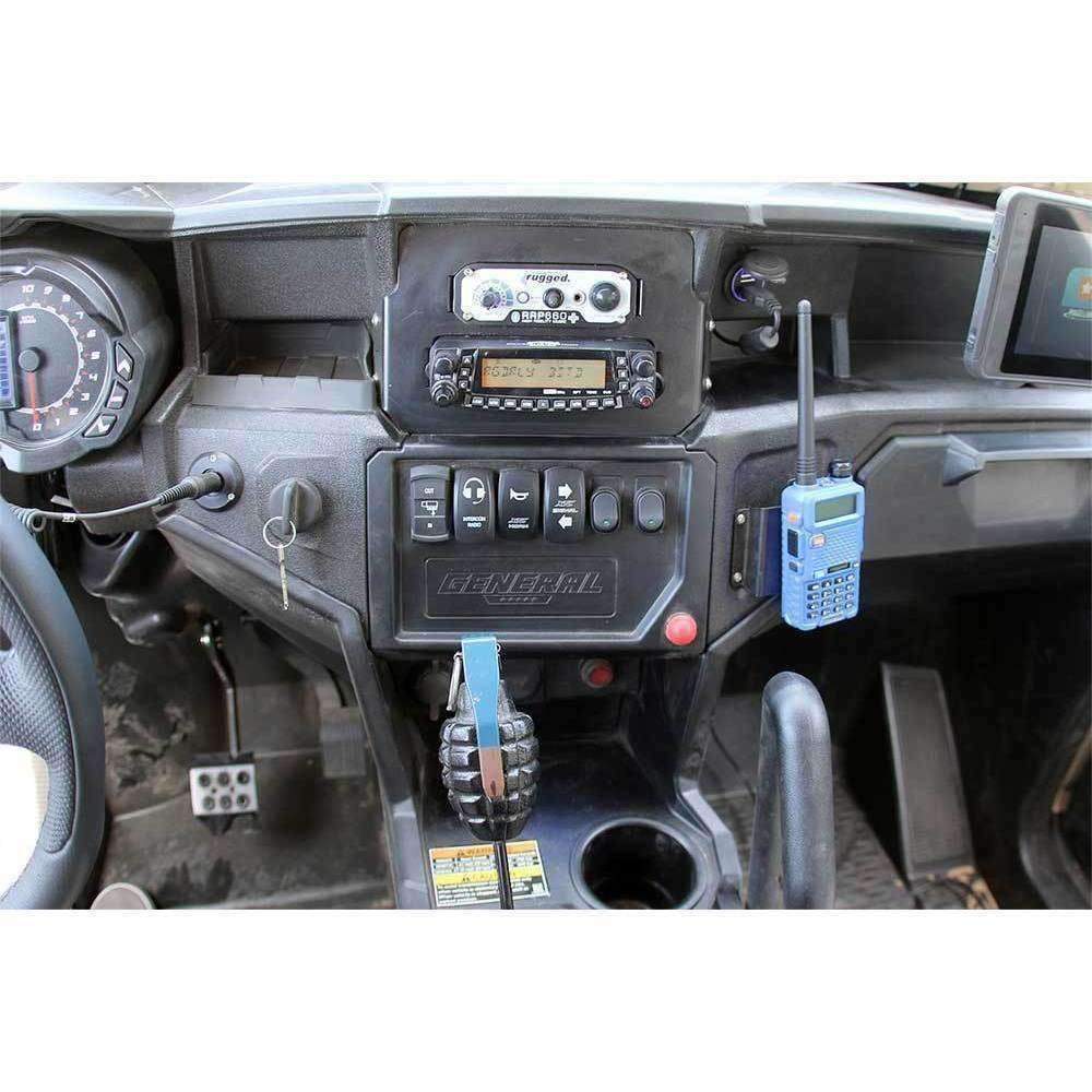 Polaris General Mount for M1 / RM60 / GMR45 Radio and Intercom