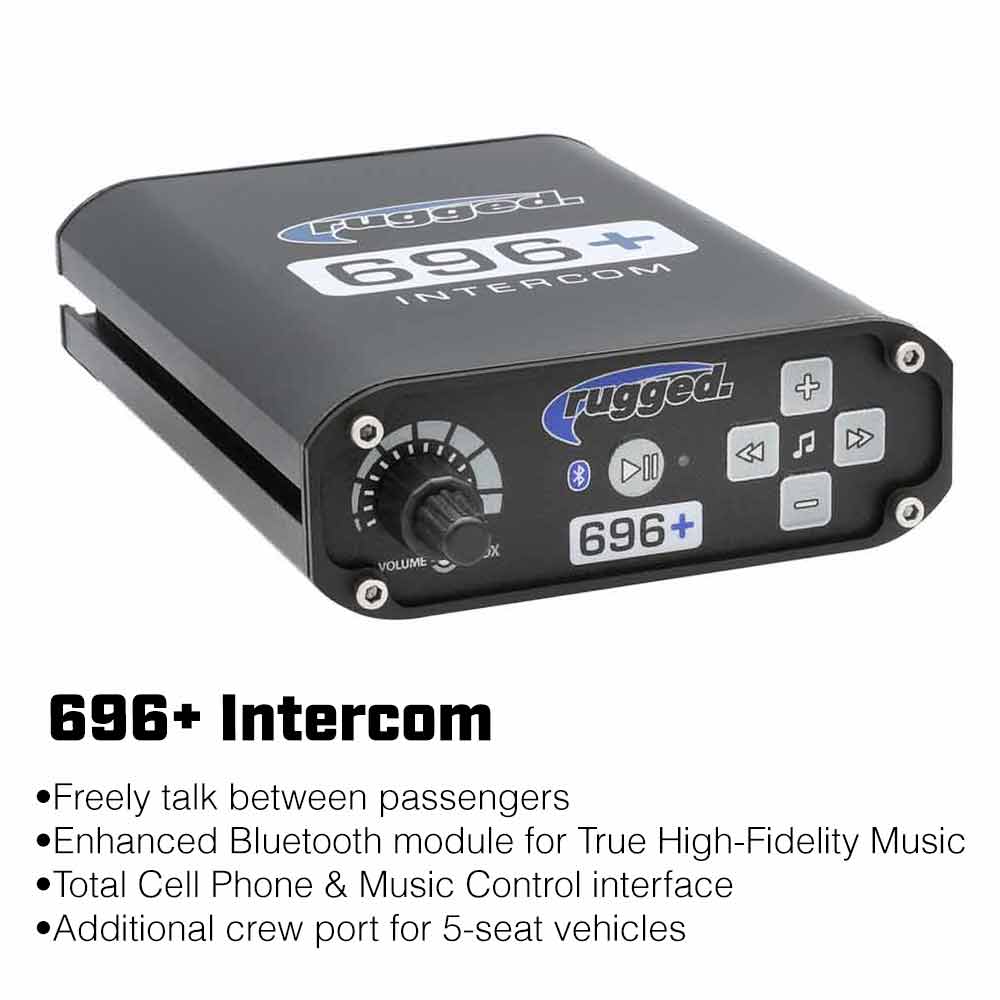 Waterproof GMRS Radio - Can-AM X3 Complete UTV Communication Intercom Kit with Top Mount