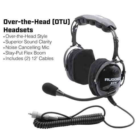 Waterproof GMRS Radio - Honda Talon STX STEREO Complete UTV Communication Intercom Kit