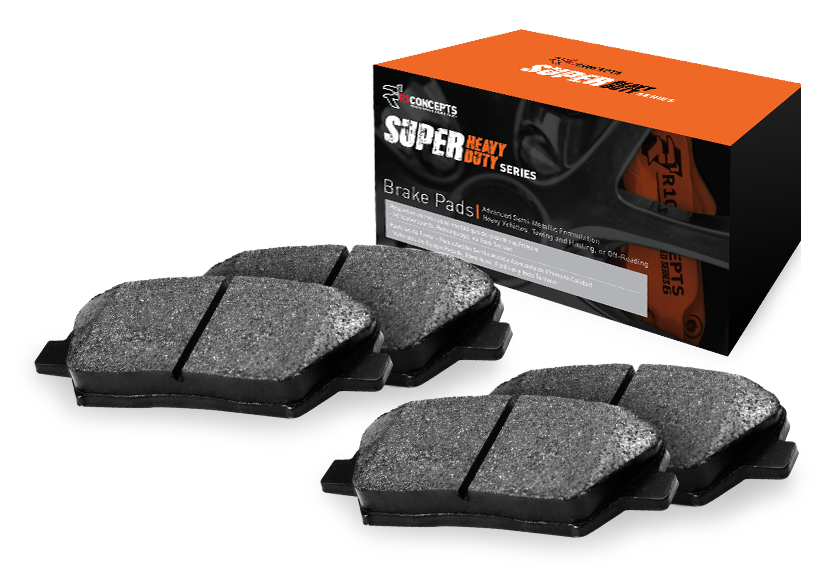 R1 Concepts 2214-1691-00 - Super Heavy Duty Rear Brake Pads