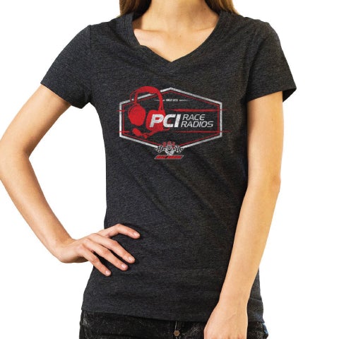 Ladies PCI Headset V Neck Shirt